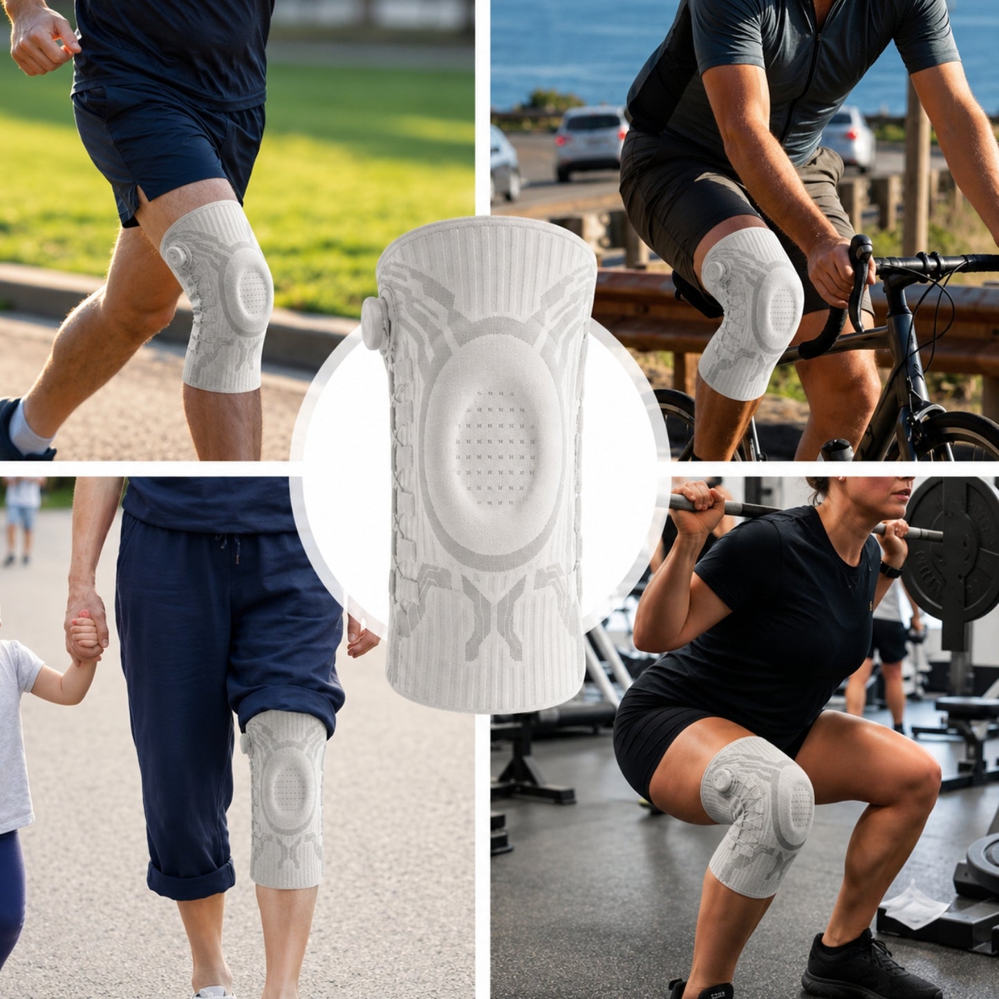 Logika Ruchu™ - Stabilizator Kolana z Regulowaną Kompresją