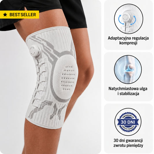 Logika Ruchu™ - Stabilizator Kolana z Regulowaną Kompresją