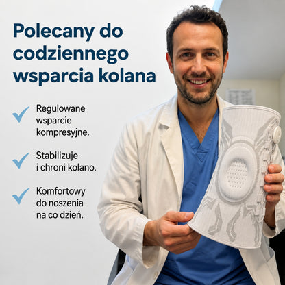 Logika Ruchu™ - Stabilizator Kolana z Regulowaną Kompresją