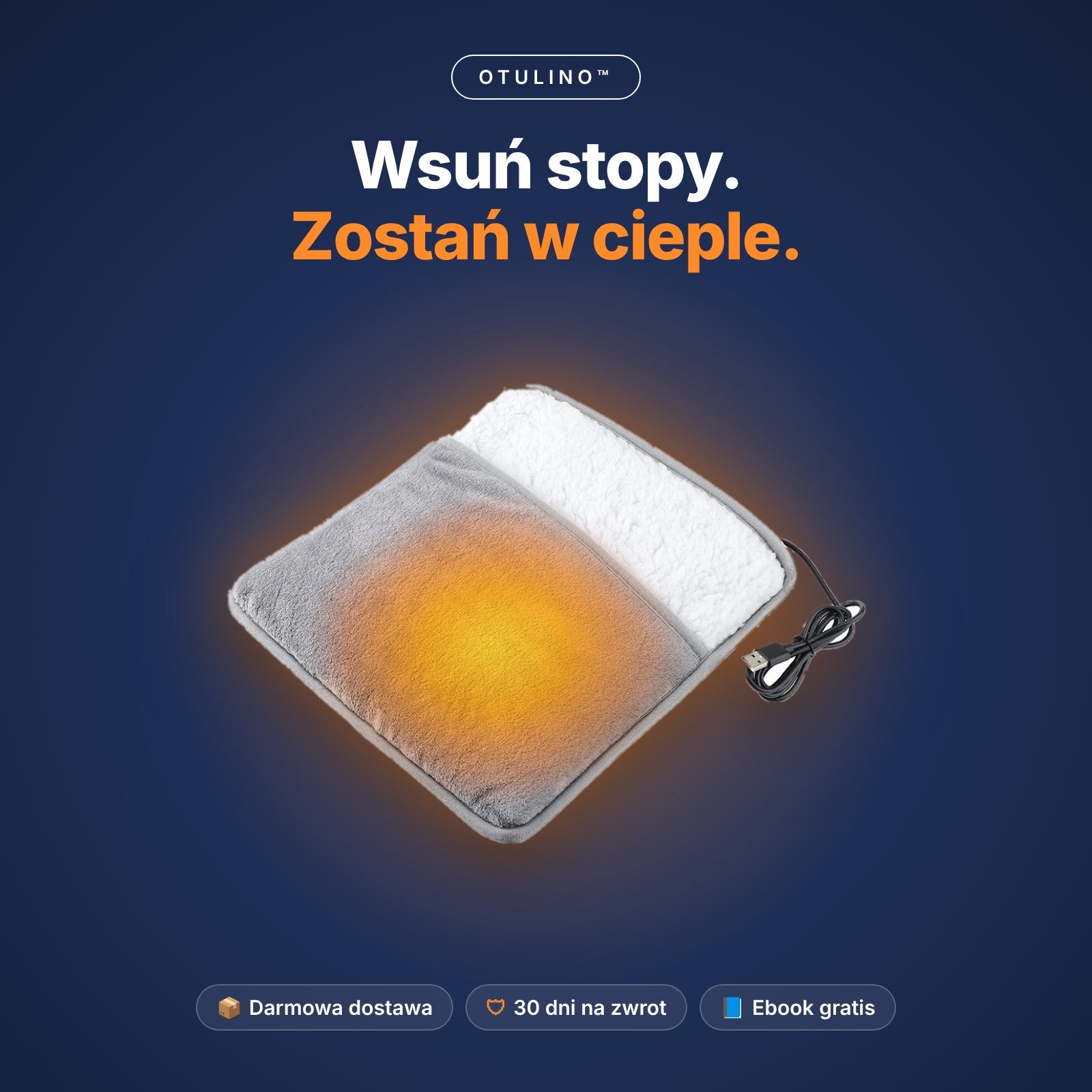Ogrzewacz do stóp Otulino